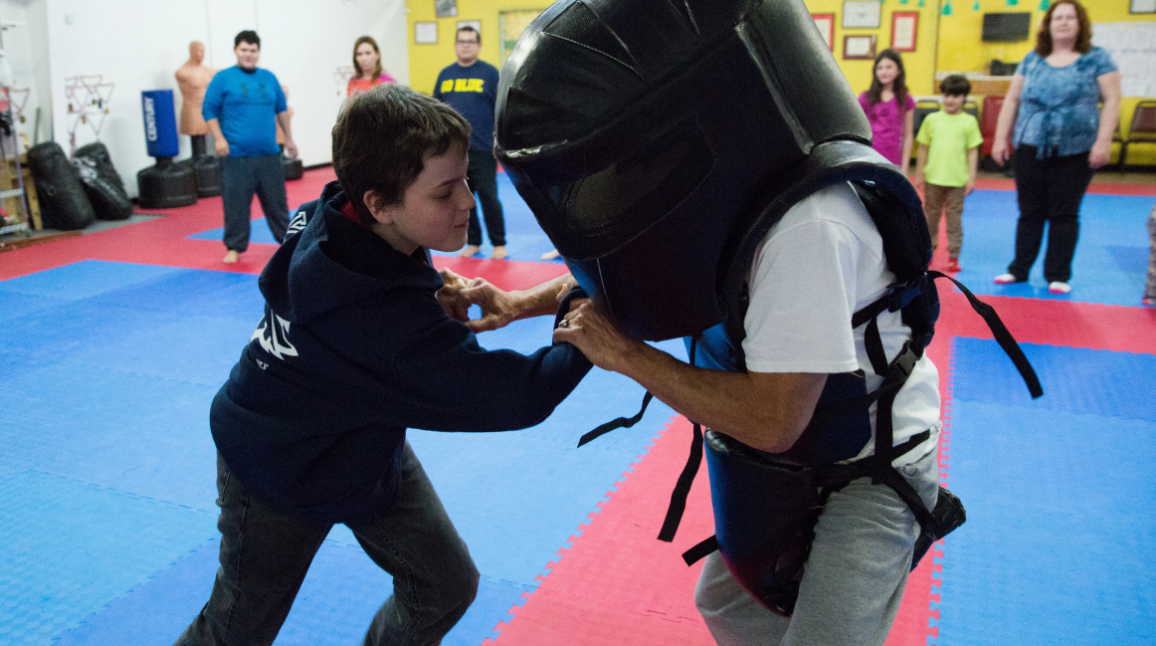 self defence class